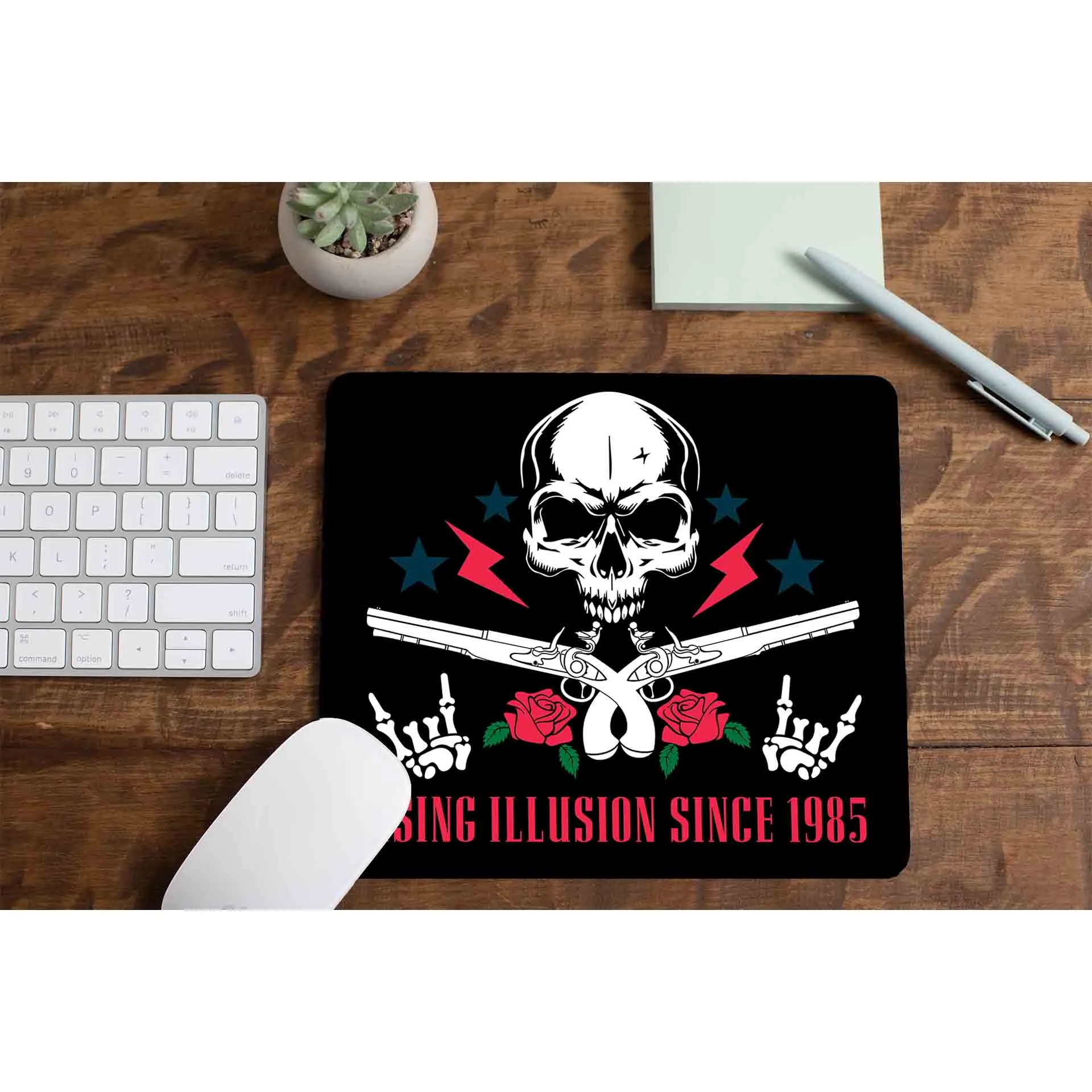 Guns N' Roses Mousepad - Using Illusion Since 1985