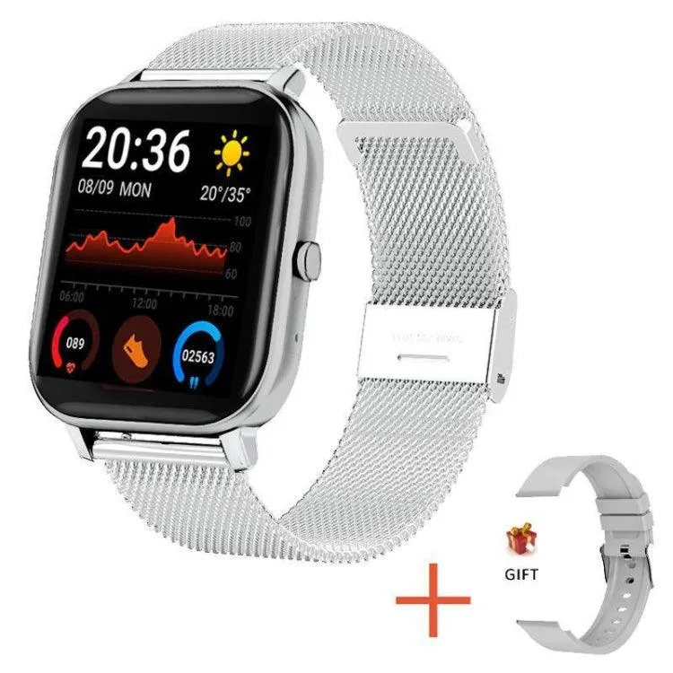 H10 1.69-Inch Bluetooth Smart Watch with Advanced Health Monitoring and Activity Tracking