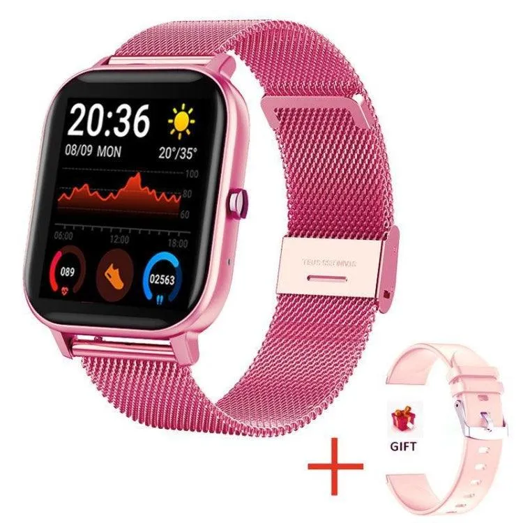 H10 1.69-Inch Bluetooth Smart Watch with Advanced Health Monitoring and Activity Tracking