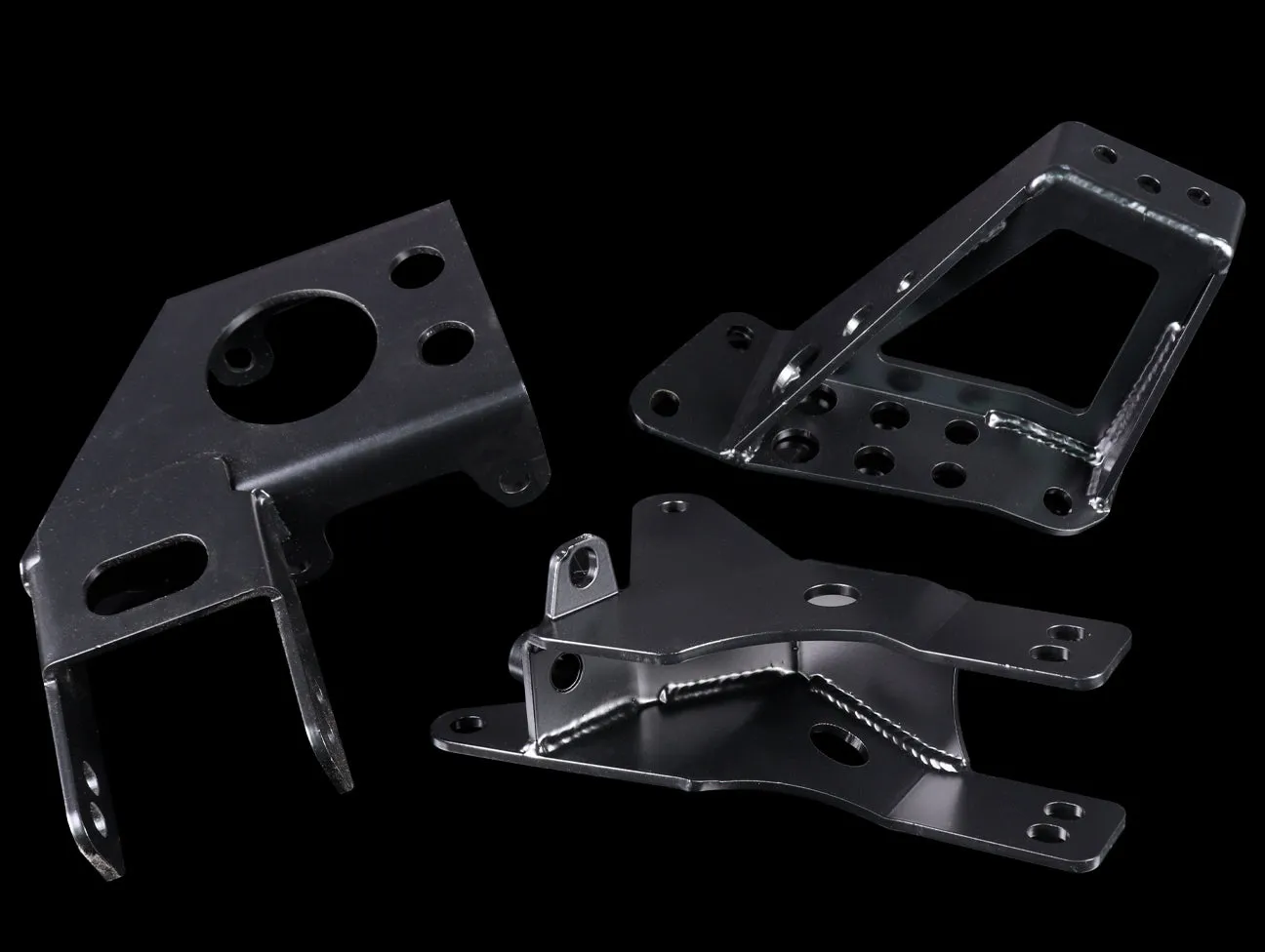 Hasport Billet Black K-series Engine Mount Kit (EGK5B) - 92-95 Civic / 94-01 Integra