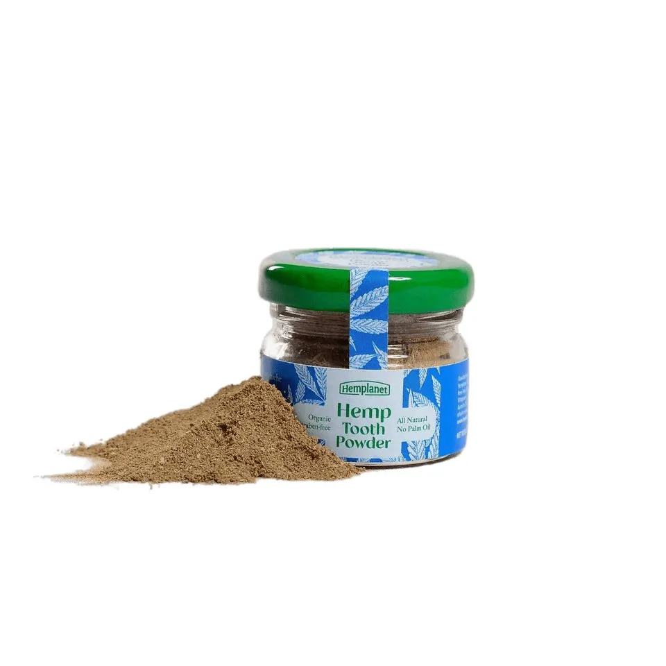 Hemplanet Auroville Hemp Tooth Powder