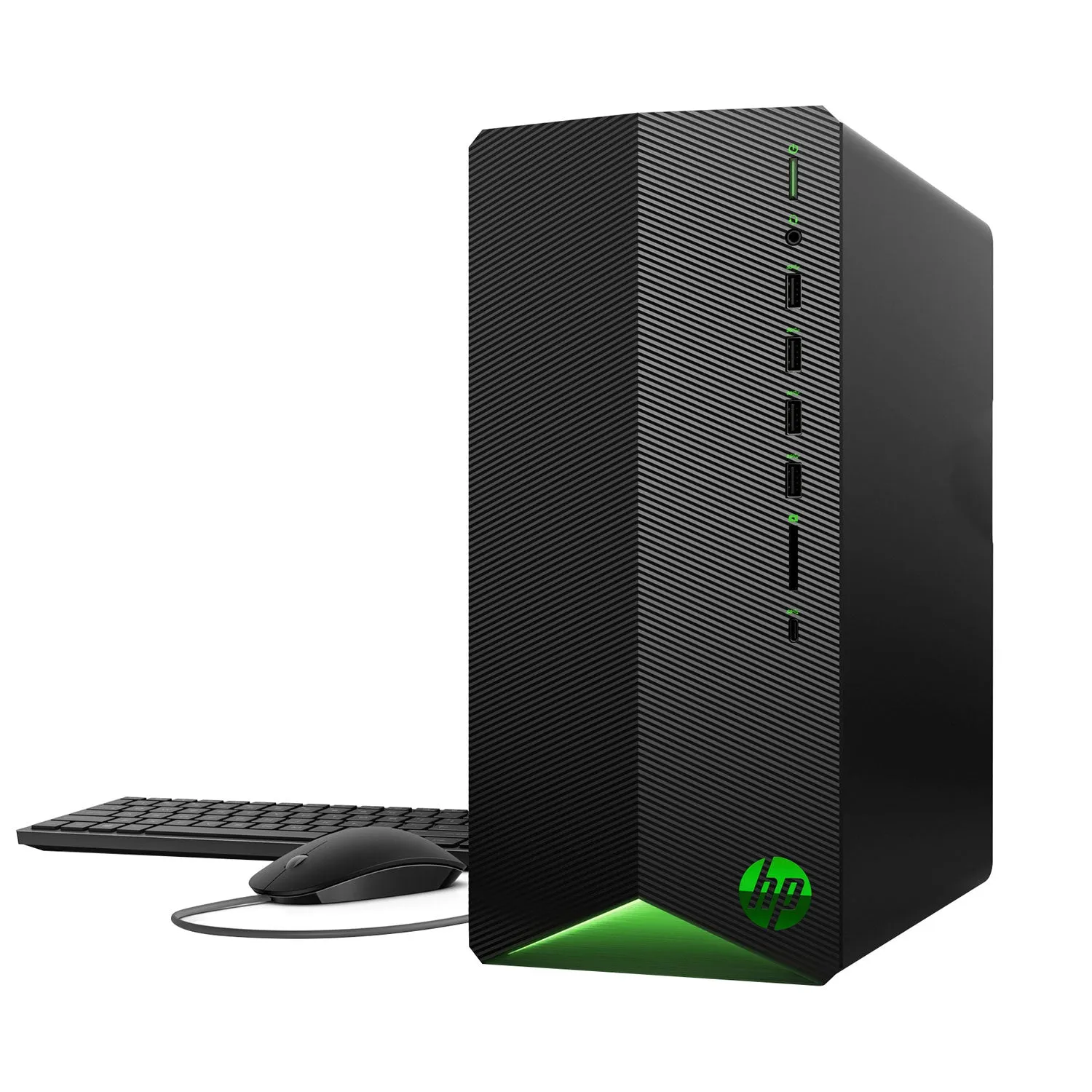 HP Gaming Desktop PC - Shadow Black (AMD Ryzen 5 5600G Processor/512GB/16GB RAM/Radeon RX5500)