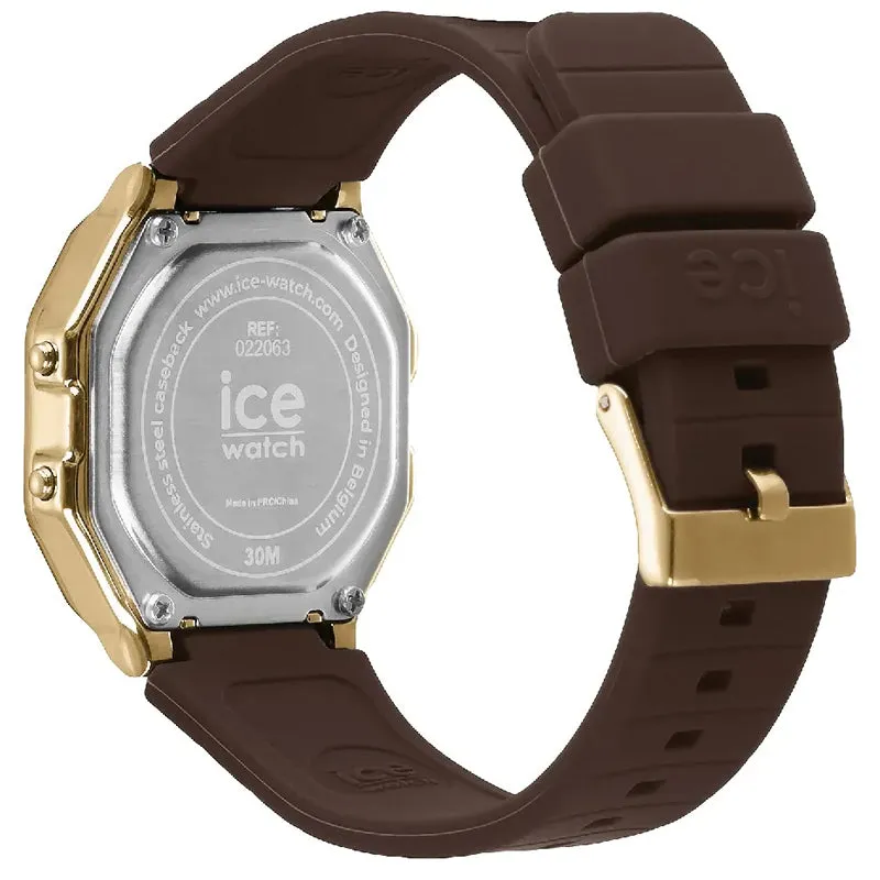 ICE Watch Digital Retro Brown Cappuccino