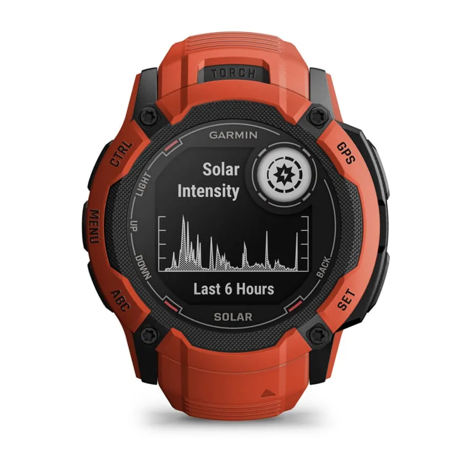 Instinct® 2X Solar - Flame Red