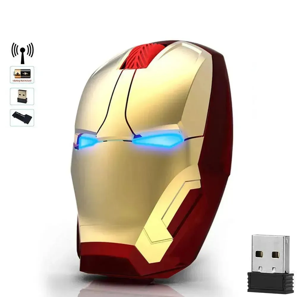 Iron Man Wireless Computer Mouse