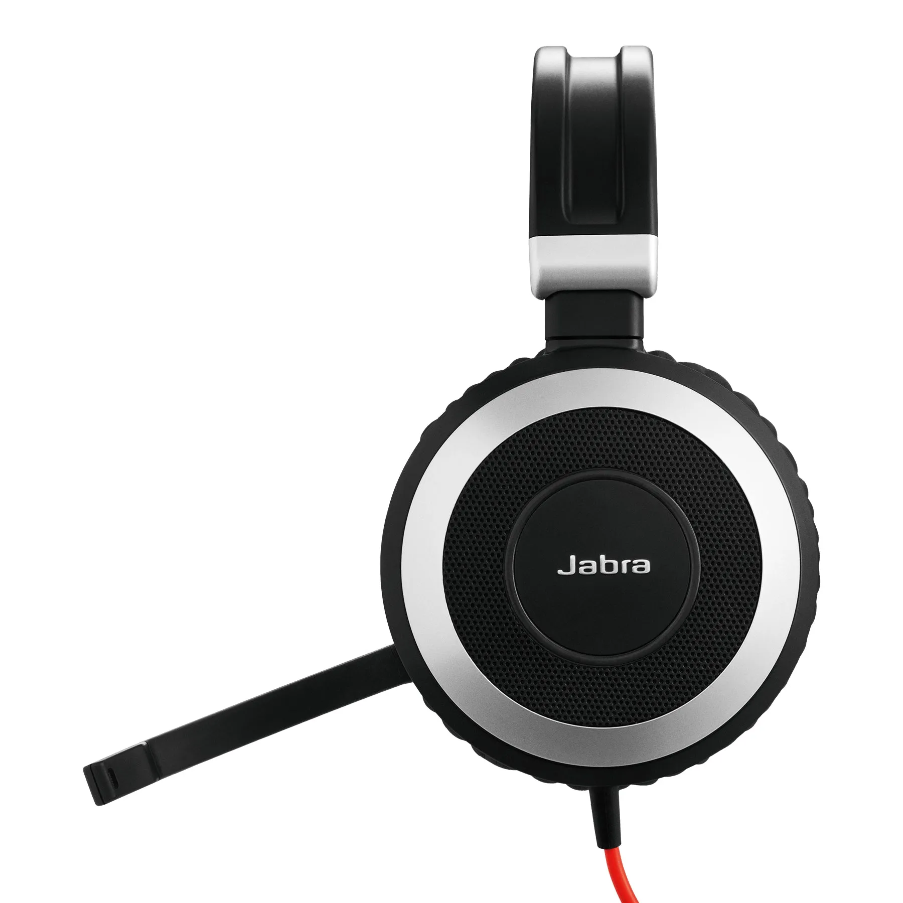 Jabra Evolve 80 Ms Stereo - Headset - Full Size - Wired - Active Noise Cancelling - 3.5 Mm Jack - Certified For Skype Fo