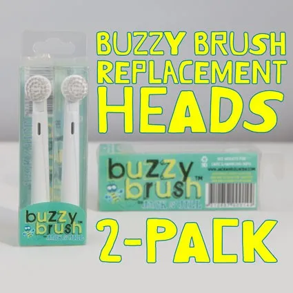 Jack N' Jill Buzzy Brush Replacement Heads