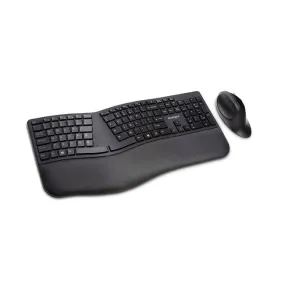 Kensington dual wireless ergo desktop set black