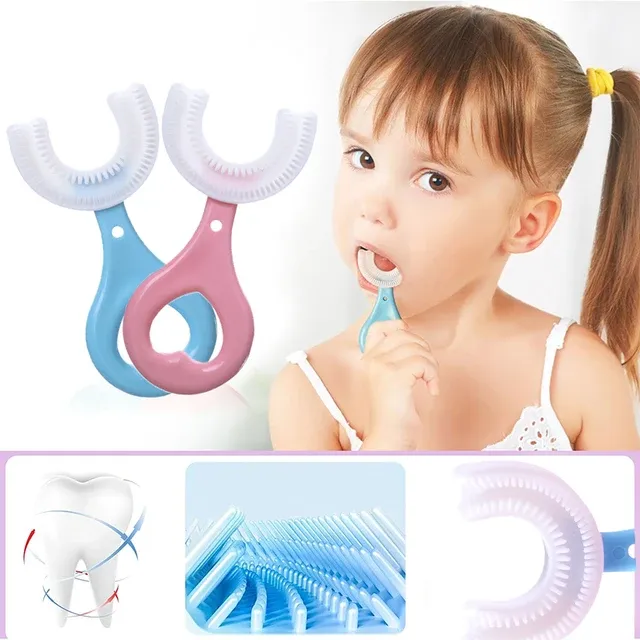 Kids / Baby Toothbrush / U Brush (Dr. Annie's Silicon U Brush)