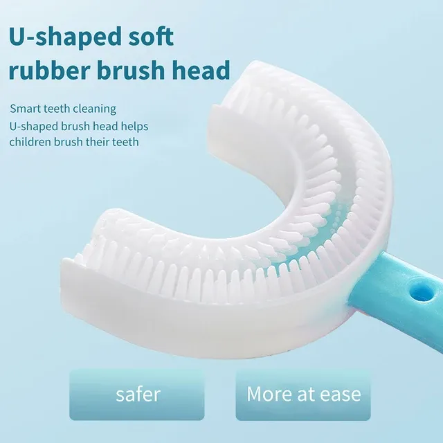 Kids / Baby Toothbrush / U Brush (Dr. Annie's Silicon U Brush)