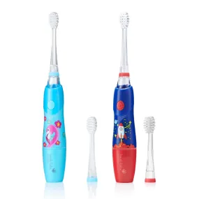 KidzSonic® Flamingo Electric Toothbrush & KidzSonic® Rocket Electric Toothbrush (Ages 3  Years)