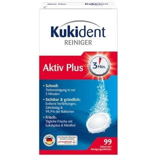 KUKIDENT Active Plus, anti-tartar Tablets