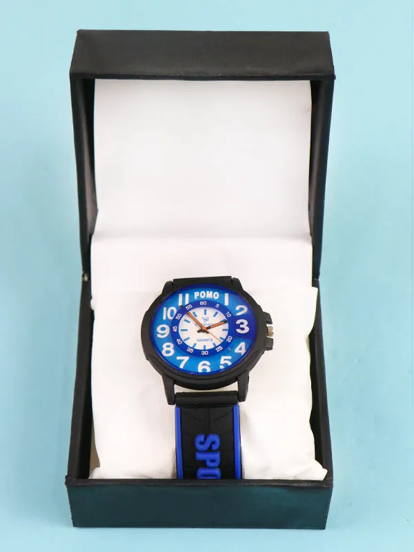 KWW11 Boys Wrist Watch Sport Blue