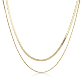 Kyerlyn Gold Layered Necklaces