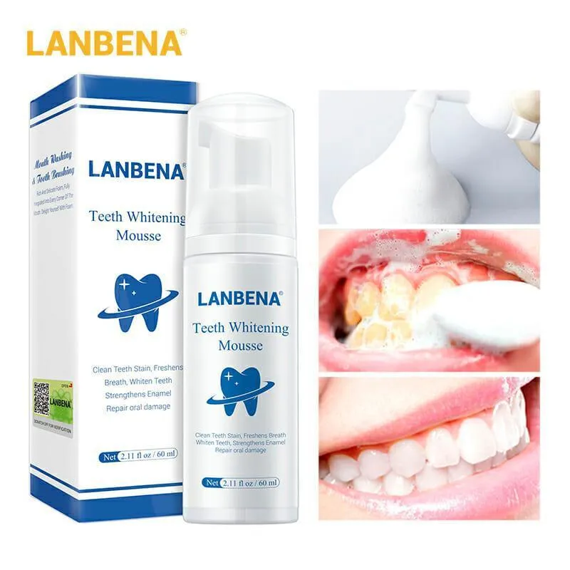 Lanbena Teeth Whitening Mousse - 60ml