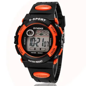 LED Watch Super dive 30 M waterproof outside sport cartoon watches boys girl's Children's digital Watches