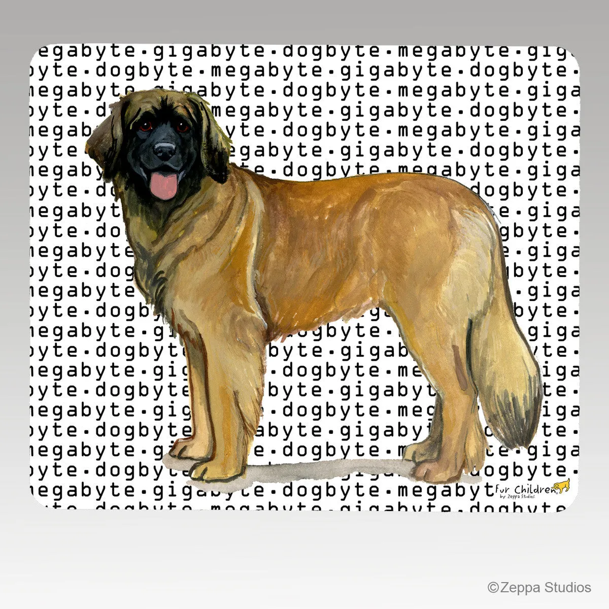 Leonberger Megabyte Mouse Pad