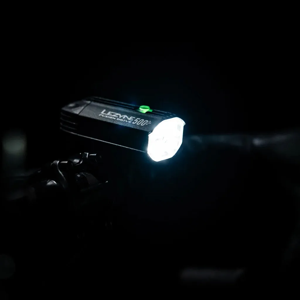 Lezyne Fusion Drive 500  Front Light (with QPRO Mount)