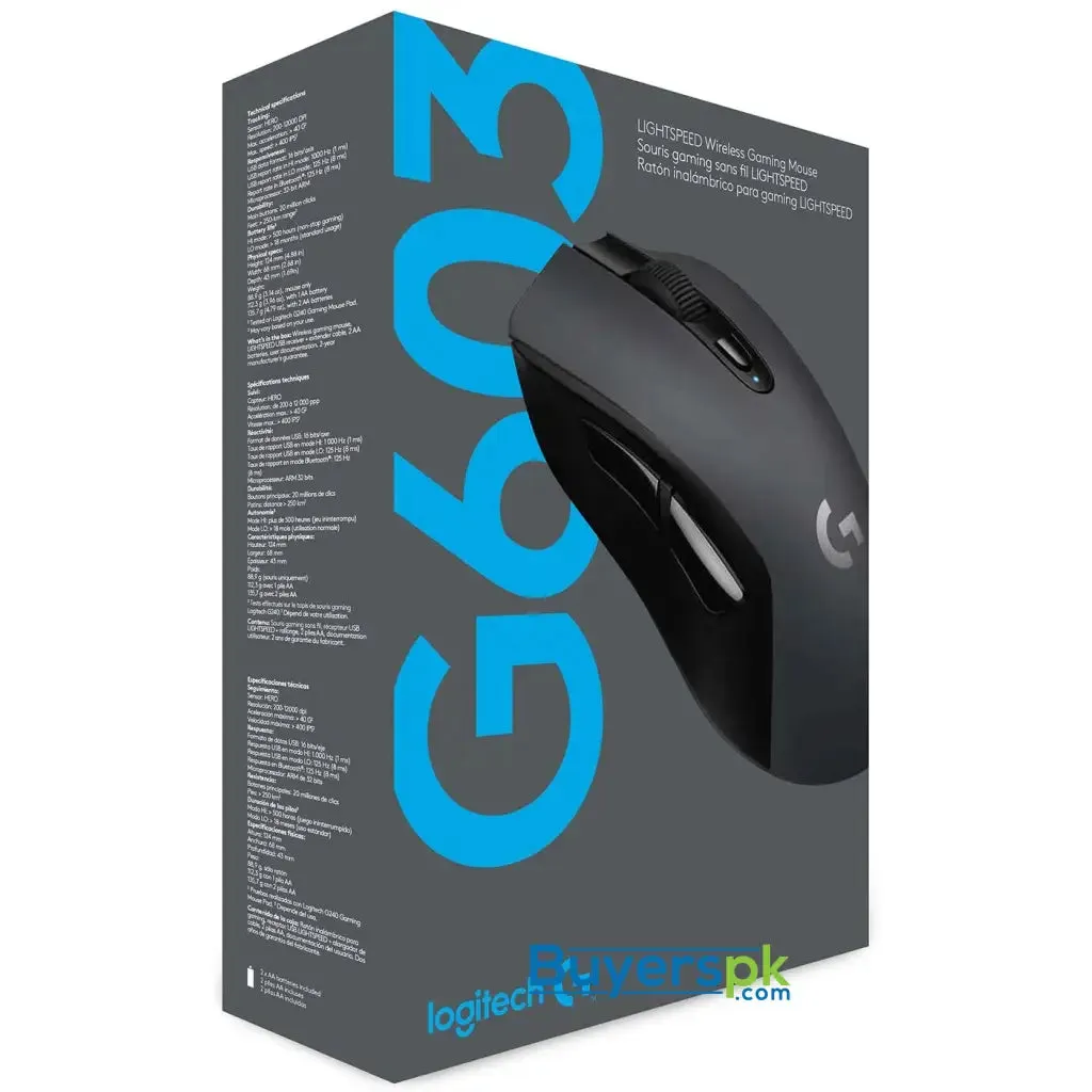 Logitech G603 Lightspeed Wireless Gaming Mouse