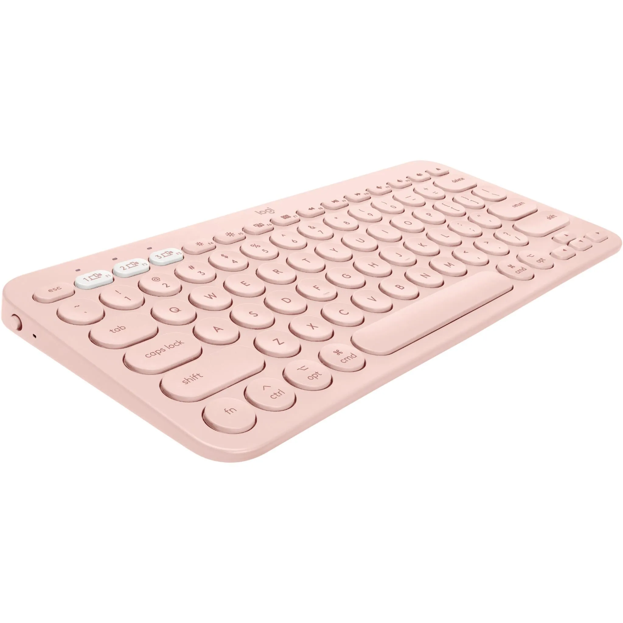 Logitech K380 Bluetooth Multi-Device Keyboard for Mac (Rose)