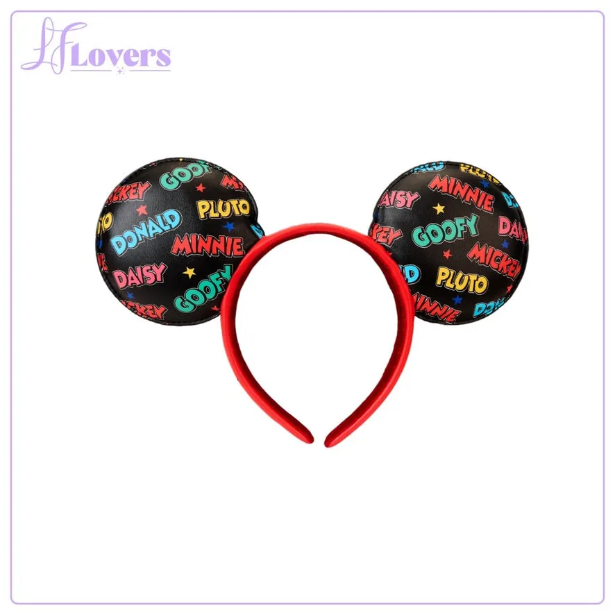 Loungefly Disney Mickey And Friends Classic Ear Holder Mini Backpack Combo