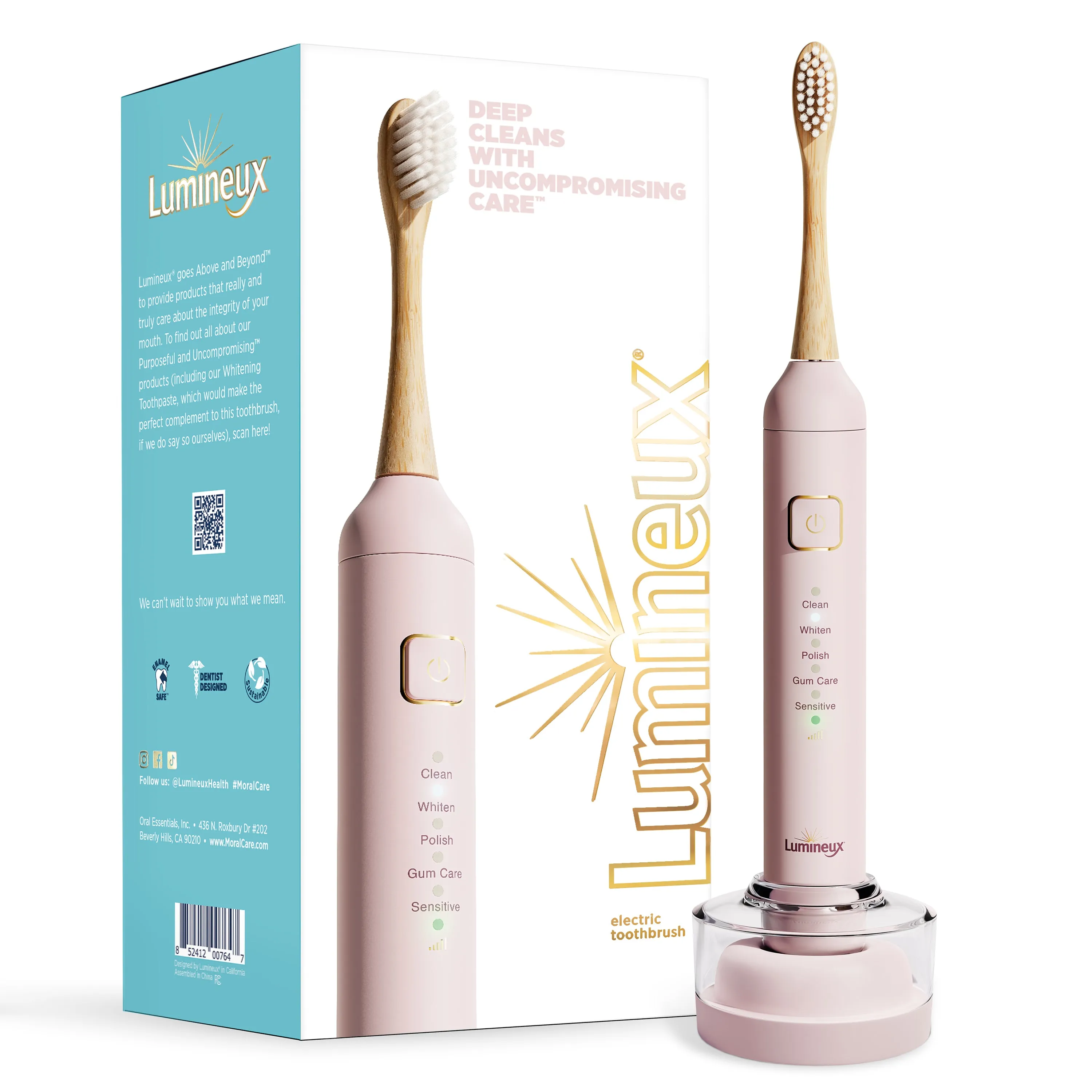 Lumineux® Sonic Electric Toothbrush (In Bloom)