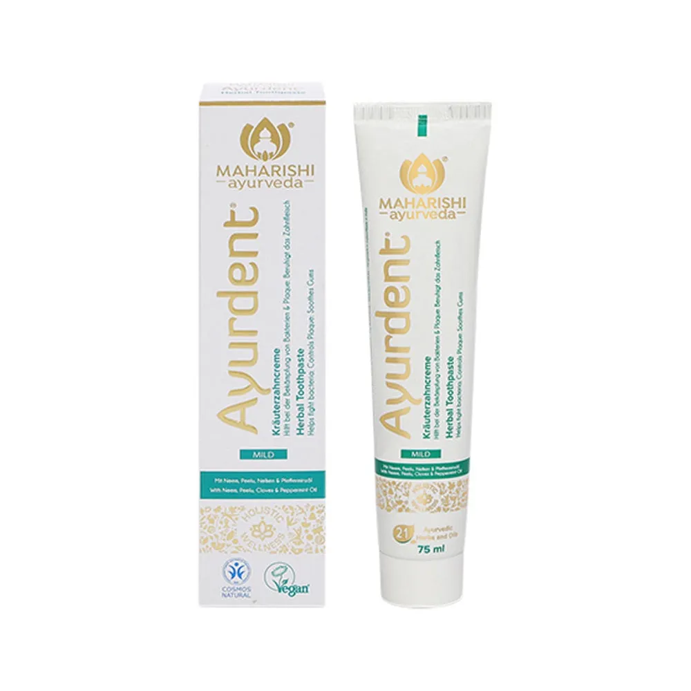 Maharishi Ayurveda Ayurdent Herbal Toothpaste Mild 75ml