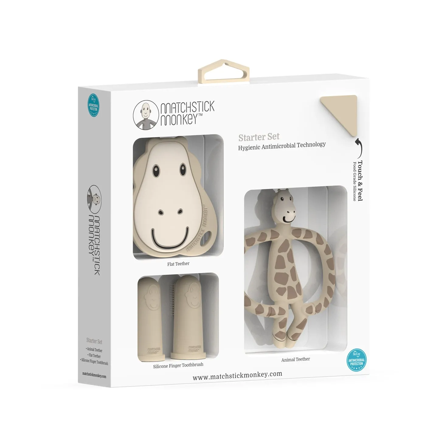 Matchstick Monkey Gigi Giraffe Teething Starter Gift Set