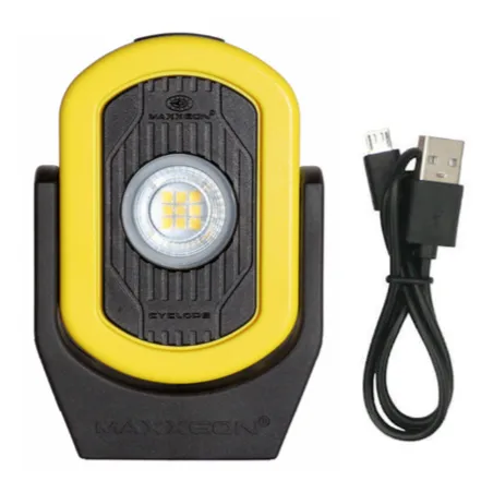 Maxxeon MXN00812 WorkStar® CYCLOPS Rechargeable Work Light - Yellow