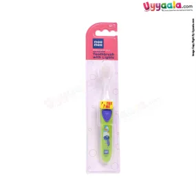 MEE MEE Extra soft Kids Toothbrush With Multiple colour Lights, 12m  age, Green