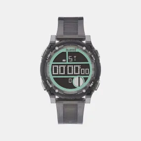 Men's Black Digital Stainless Steel Watch GW0226G3