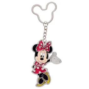 Mickey Gang - Minnie Colored Pewter Key Ring