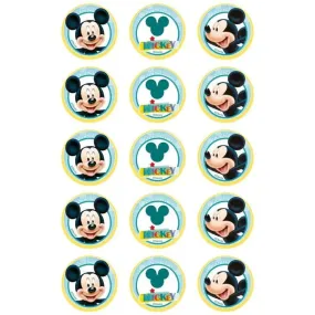 Mickey Mouse Edible Cupcake Images