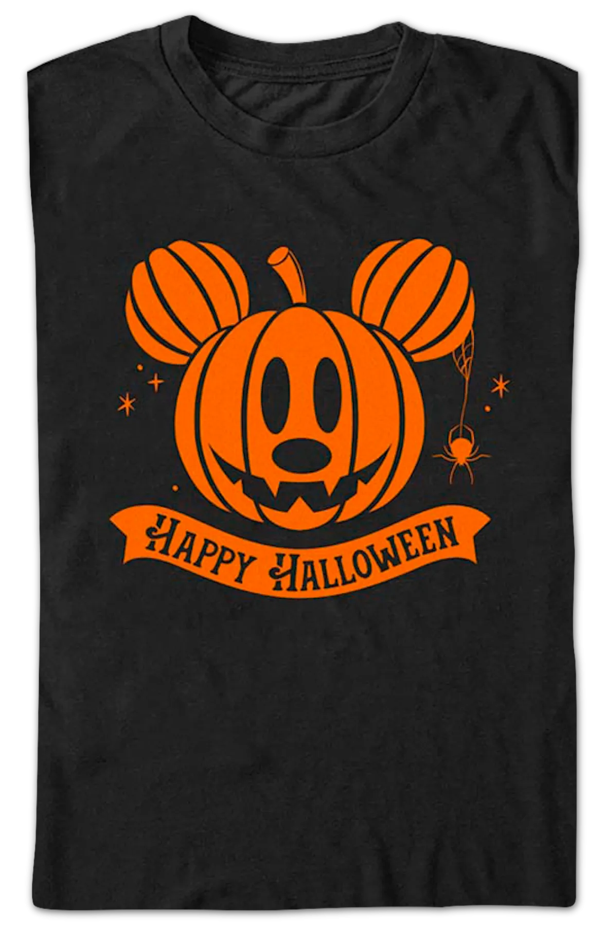 Mickey Mouse Halloween Jack-o'-Lantern Disney T-Shirt