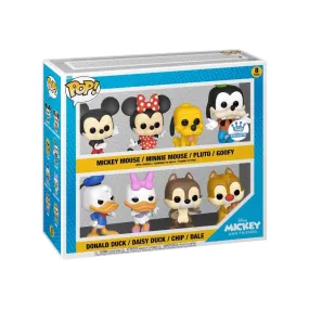 Mickey Mouse/Minnie Mouse/Pluto/Goofy/Donald Duck/ Daisy Duck/Chip/Dale 8 Pack Funko Pop - Mickey Mouse and Friends