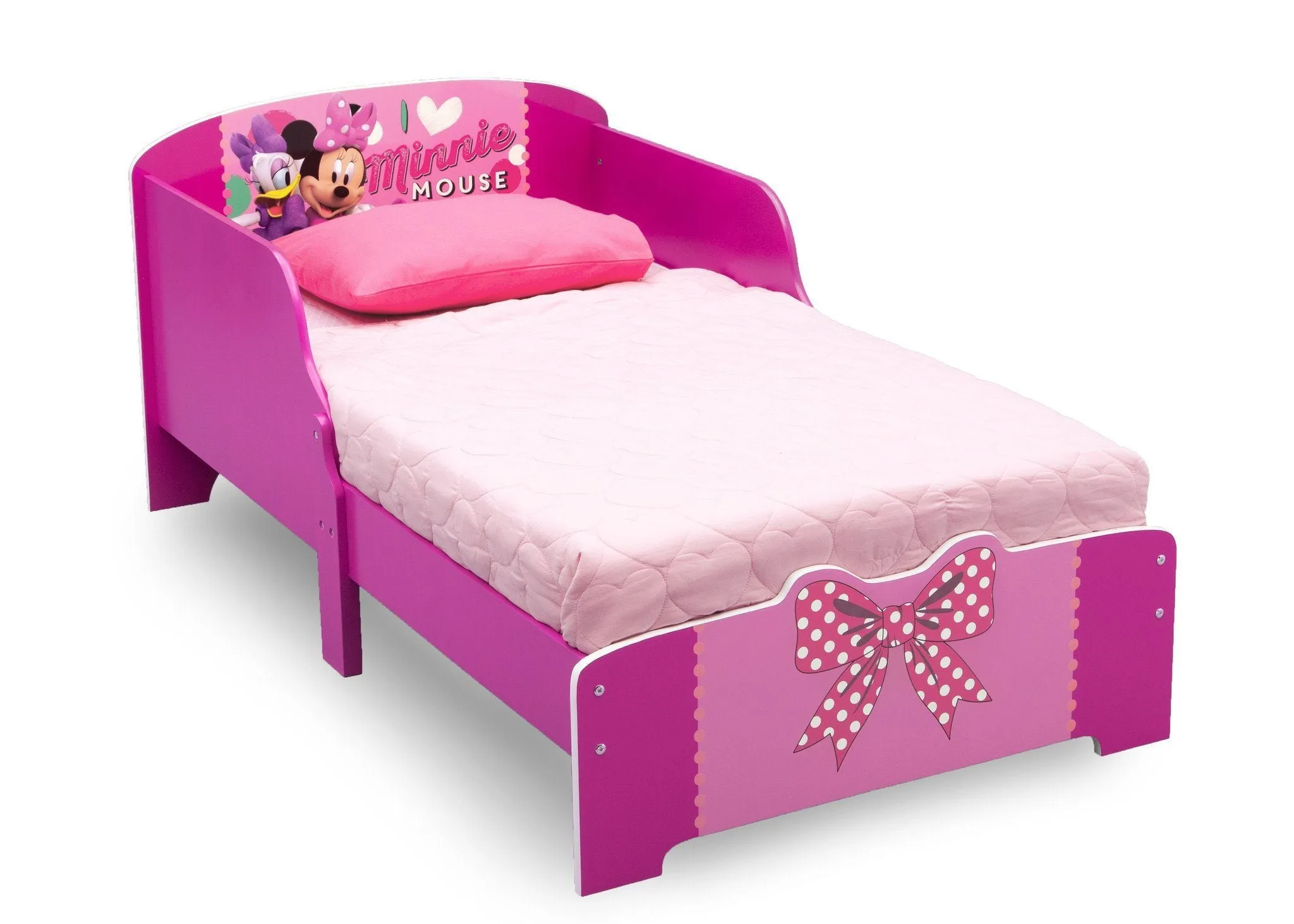 Minnie Mouse Wood Toddler Bed