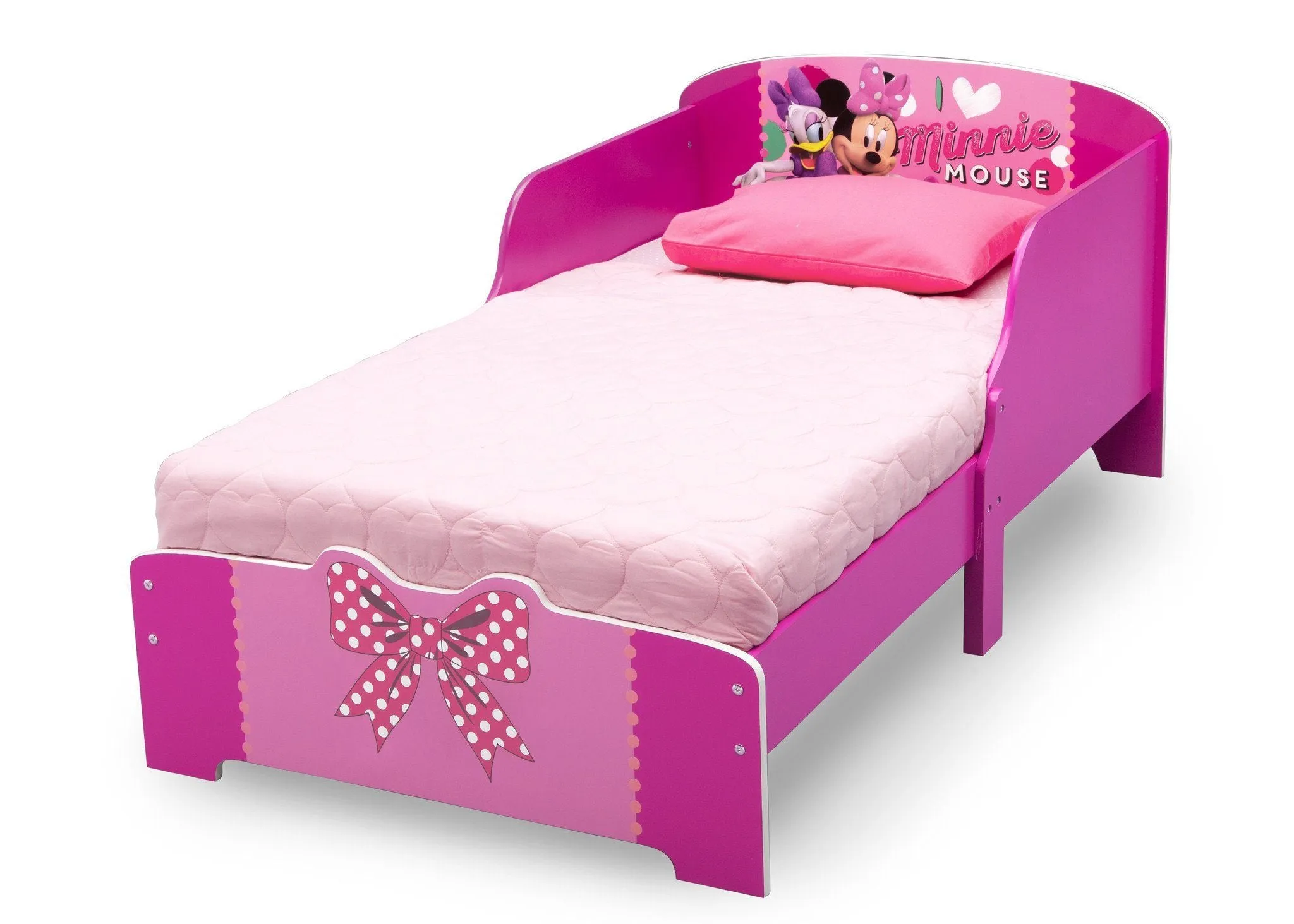 Minnie Mouse Wood Toddler Bed