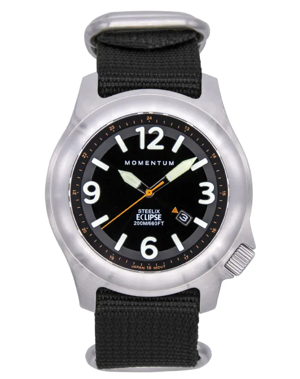 Momentum Steelix Eclipse - Solar Ultra Tough Waterproof Watch