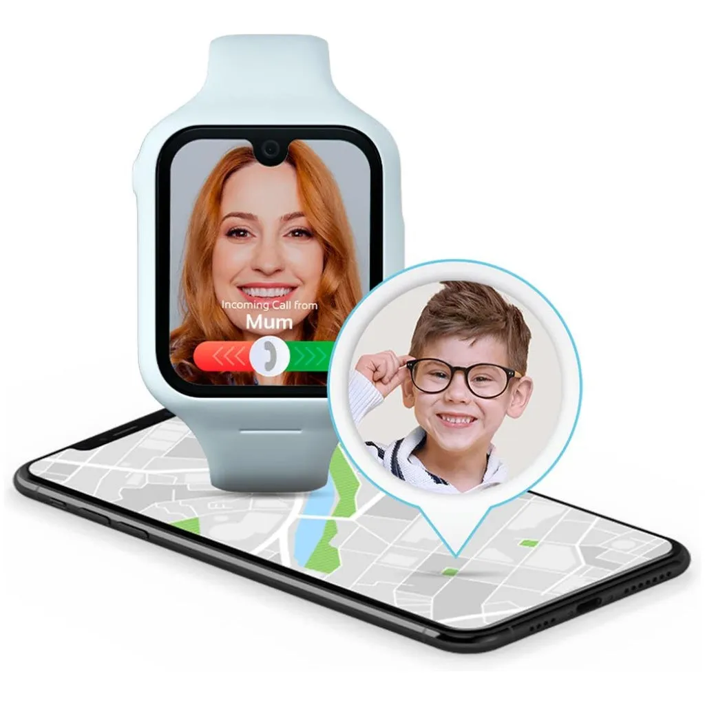 Moochies Odyssey 4G Smartwatch and GPS Tracker for Kids | MW13WHT