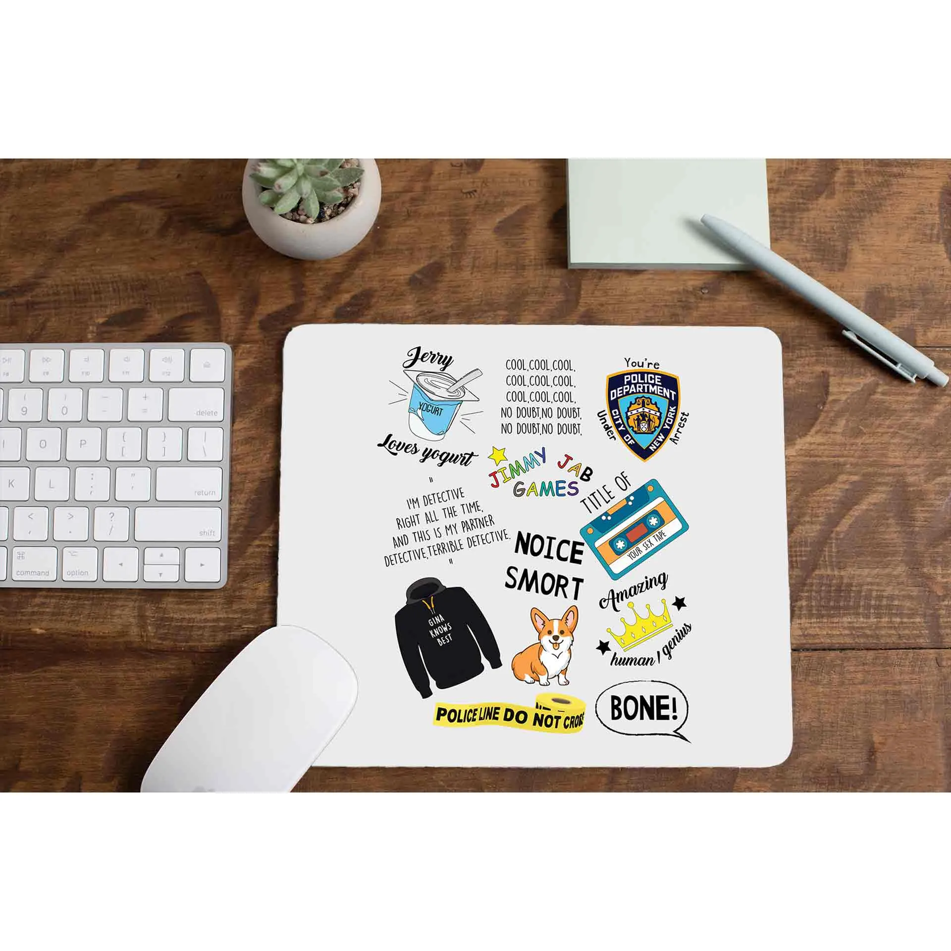 Mousepad - Nine-Nine Doodle