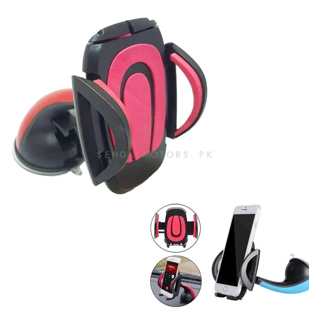 Mouth Mobile Holder Red - Phone Holder | Mobile Holder | Car Cell Mobile Phone Holder Stand