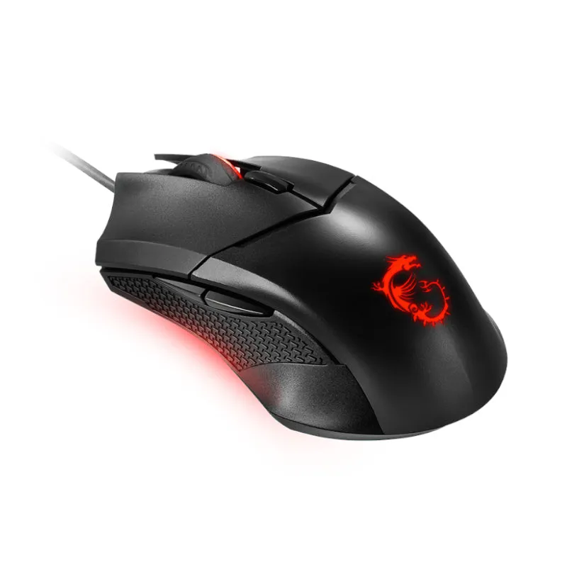 Msi Clutch Gm08 4200Dpi Rgb Gaming Mouse - Black