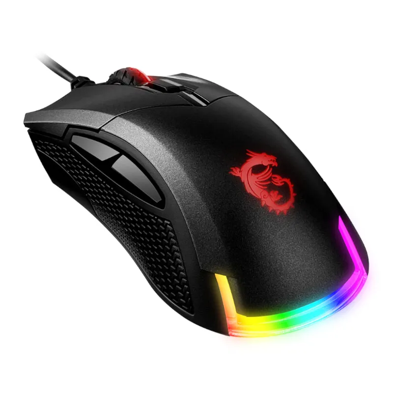 Msi Clutch Gm50 7200Dpi Rgb Gaming Mouse - Black