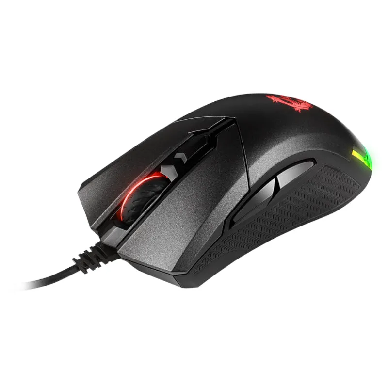 Msi Clutch Gm50 7200Dpi Rgb Gaming Mouse - Black