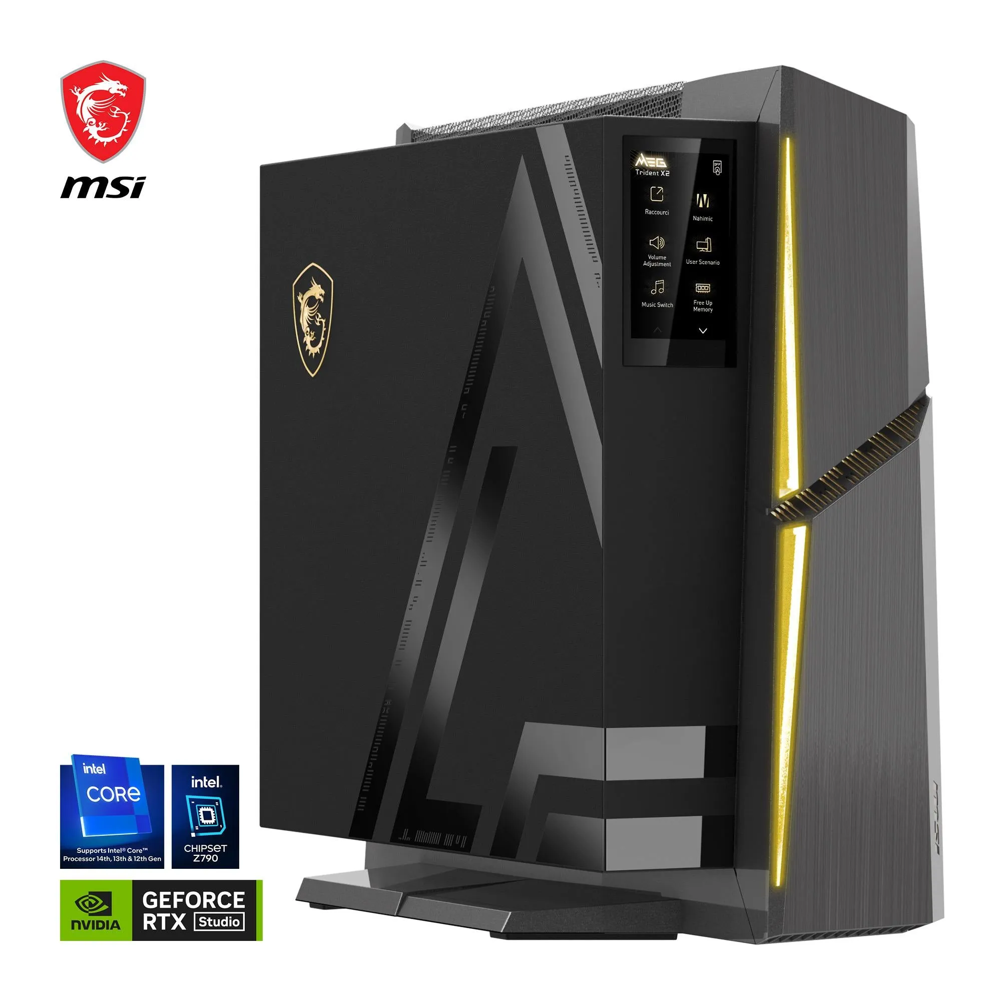 MSI MEG Trident X2 14NUG9-411AU Gaming Desktop (14th Gen Intel i9)[GeForce RTX 4080 SUPER]