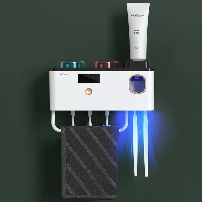 Multifunctional Ultraviolet Germicidal Toothbrush Rack