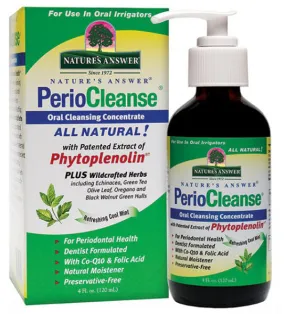 NATURE'S ANSWER - PerioCleanse Oral Cleansing Concentrate - 4 fl. oz. (120 ml)