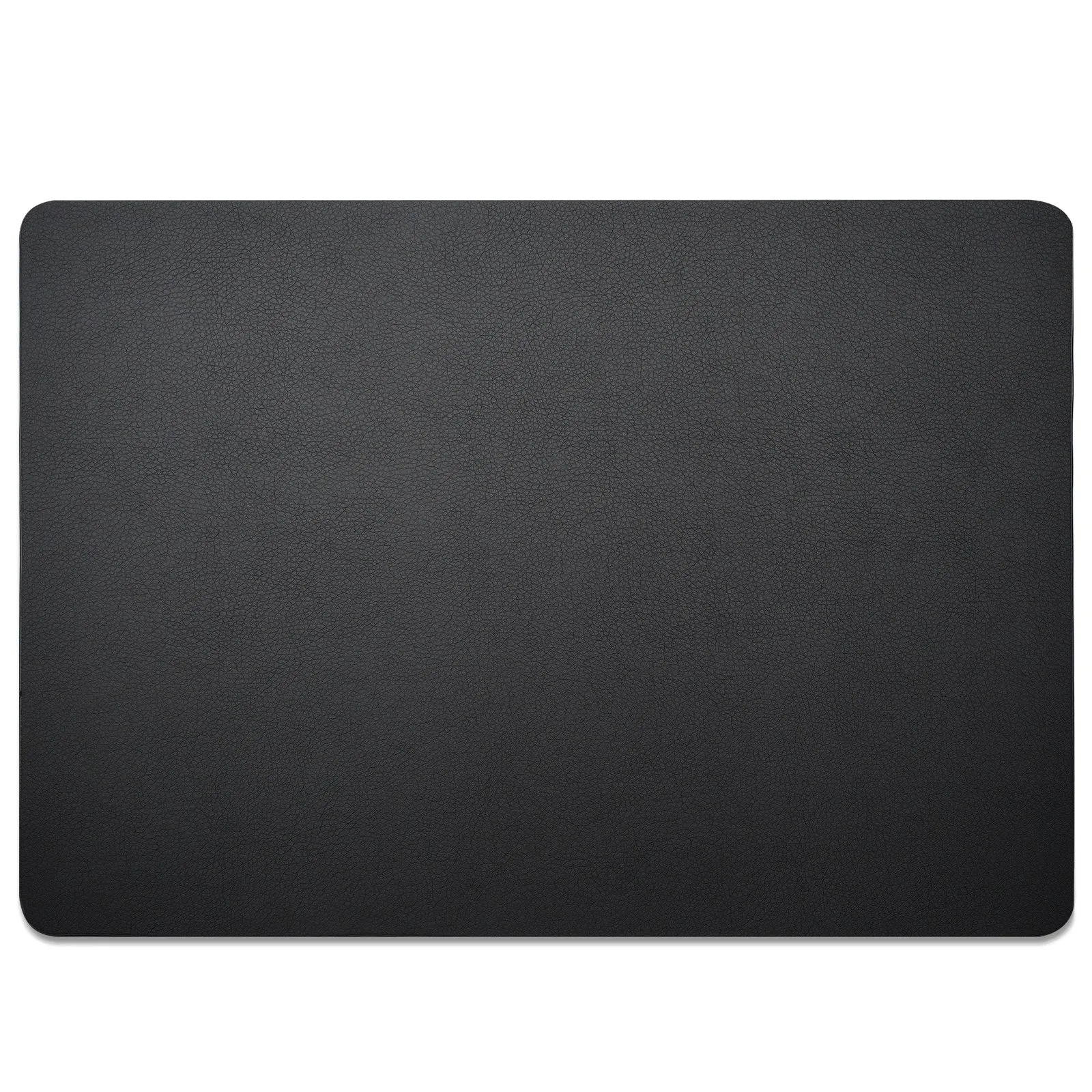 Nekmit Leather Desk Blotter Pad Black 17 x 12 inch