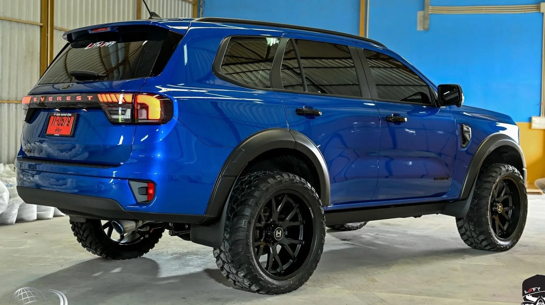 NEXT-GEN EVEREST RAPTOR WIDE BODY KIT, FRONT BUMPER & REAL RAPTOR GRILL