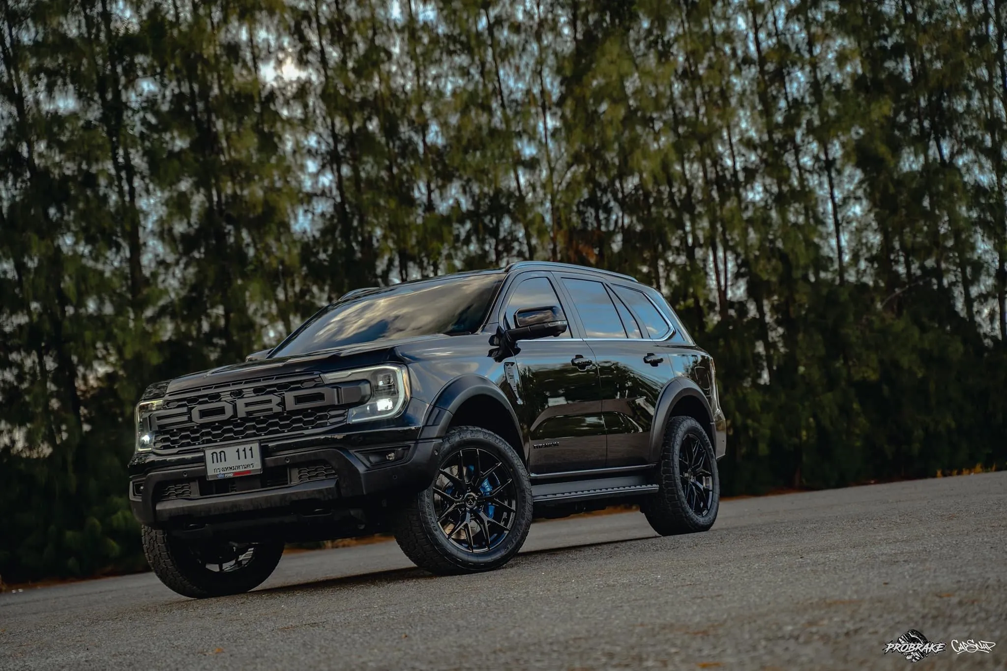 NEXT-GEN EVEREST RAPTOR WIDE BODY KIT, FRONT BUMPER & REAL RAPTOR GRILL